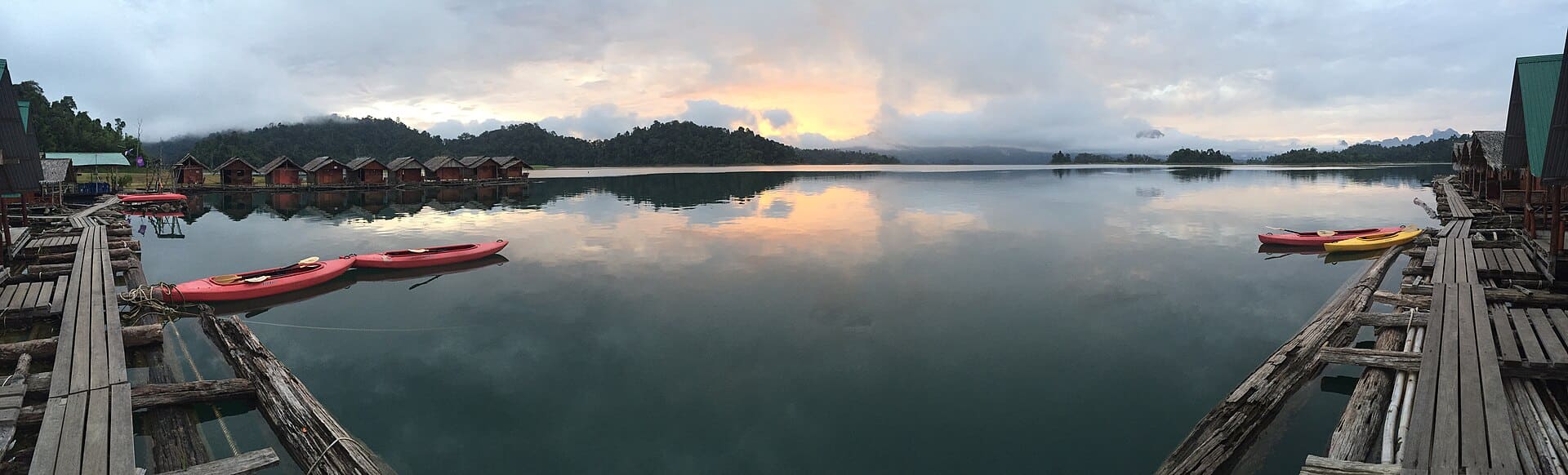 Sunrise in Khao Sok National Park